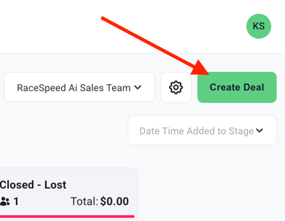 Create a Deal