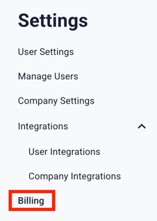 Settings - Billing-1